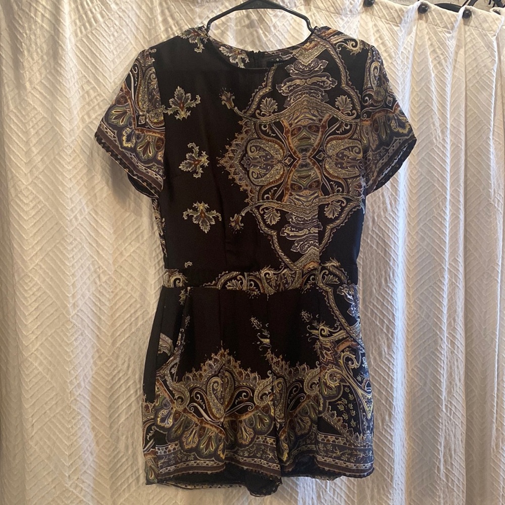 ADORABLE Paisley short romper!